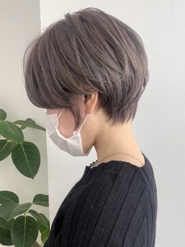 エリマ 調布(elima) マッシュショート◎ラベンダーグレージュ 透明感 20代30代