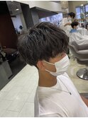 men'sニュアンスパーマスペインカール韓国マッシュ　植松/吉祥寺