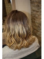 モアヘアー(MORE-HAIR)&nbsp;バレイヤージュ風カラー