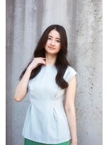 バルベストーキョーサウス(BARBES TOKYO SOUTH)&nbsp;20代・30代/くびれヘア/暗髪/ニュアンスカラー/大人可愛い