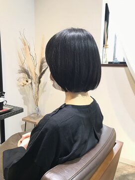 ワ ヘアー(wa-hair) マッシュボブ×メテオ髪質改善×朝楽ショート
