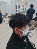 アーシェ 横浜店(A'SHE)&nbsp;パーマ　ツーブロック
