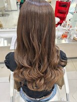 ケア バイ ノッシュ 天神大名(CARE by NOSH)&nbsp;【Nosh】ベージュ×カール仕上げ