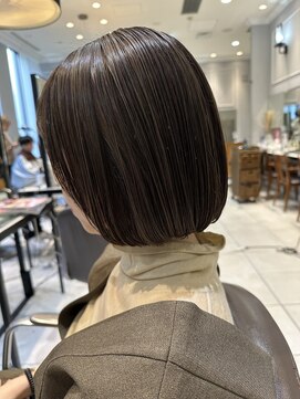 ネオリーブギンザ 銀座店(Neolive GINZA) (銀座) ハイライト　ローライト　ミニボブ