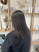 ワノ(wano)&nbsp;ワンブリーチハイライトほんのりラベンダーとグレー