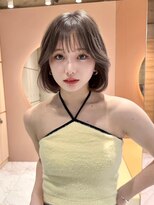 グロー 大宮(GLROW)&nbsp;ボブ　切りっぱなし　顔まわり　韓国レイヤー