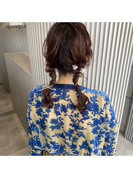 カシェ キョウマチ(cashe’e) - お呼ばれツインアレンジ -