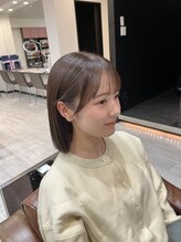 アウラ 小杉店(AULA) 切りっぱなしボブ