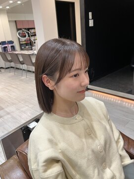 アウラ 小杉店(AULA) 切りっぱなしボブ