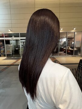 エイム ヘアメイク 横川店(eim HAIR MAKE) pink brown
