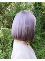 ルプラ ガーデン(le-pla garden)&nbsp;ラベンダー#切りっぱなしボブ#ダブルカラー#ブリーチ#豊橋#豊川
