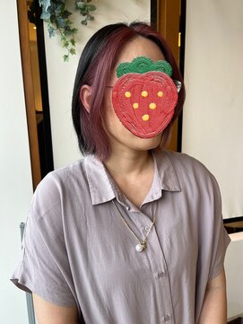 サラビューティーサイト 志免店(SARA Beauty Sight) 【あんスタイル】フレーミングインナー！苺ミルクカラー！！