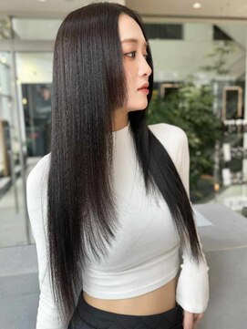 ミンクス 原宿店(MINX) 【MINX】似合わせフェミニンロングレイヤー_原宿/髪質改善