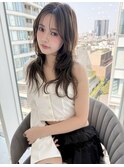 2wayバングと大人カワイイ♪ワンカールパーマ