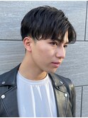 ビジネスマン 爽やか ニュアンスパーマ　ナチュラル 好感度ヘア