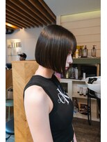 シビバイレボ(CIBI by revo)&nbsp;地毛風カラー/切りっぱなしボブ/ショートボブ[船橋]