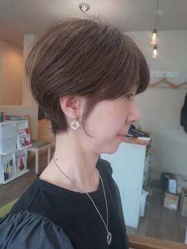 ミエル(miel) 40代だからこそ似合う!くびれショートで若見え&小顔効果