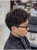 スパイラルショート/ピンパーマ/ツイスト