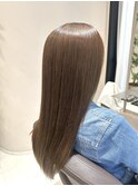 梅雨時期前におすすめ☆髪質改善酸性ストレート/柔らか艶カラー