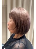 ダブルカラーの透明感カラーで白髪染め卒業 / archive垂水