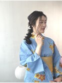 浴衣ヘアセット＊