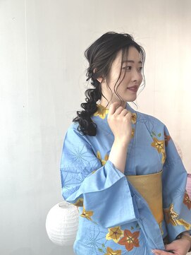 ヘアコレクション アンジュ(Hair collection Unge) 浴衣ヘアセット＊