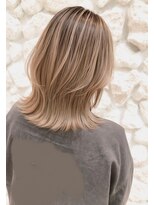 ヘアサロン エフ 渋谷(F)&nbsp;#ミルクティーベージュ#ウルフカット#ウルフレイヤー