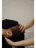 【地肌から、ととのう時間】カット+ヘッドスパ ¥8500~