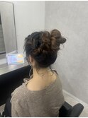 アップスタイル ヘアアレンジ 所沢