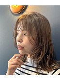 重すぎないシースルーミディアム