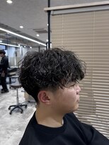 ルプル バイ フェイス 磯子(L'pul by face) メンズ波巻きマッシュ