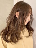 ピークアブー 原宿ハラカド(PEEK-A-BOO) セミロング/顔まわりレイヤー/大人くびれヘア/くせ毛多毛/デジパ