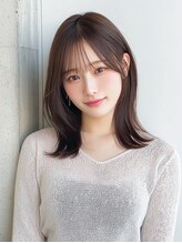 リンク(Link Hair&Spa)&nbsp;くびれレイヤー/レイヤーカット/ミディアムレイヤー顔周りカット