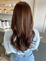 セプト 天神大名(SEPT.) ミルクティーベージュ 髪質改善 巻き髪ロング 韓国風 20代