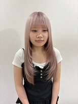 ヘアーズ マーブル(hairs MARBLE) #ホワイトピンクベージュ #レイヤー