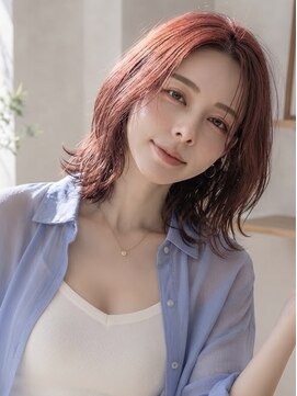 ニーケ 池袋 池袋西口(nike) 髪質改善＊ハホニコ＊ピンクブラウン(池袋西口/池袋髪質改善)