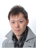 清潔感の中に、男らしさと優しさのあるベリーショート