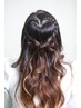★お得に可愛く☆ヘアアレンジ￥4400