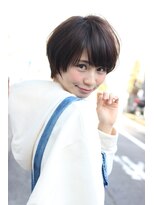 アンアミ オモテサンドウ(Un ami omotesando)&nbsp;【Un ami】《増永剛大》黒髪でも可愛い、柔らかショートボブ☆