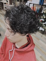 ジッパー(zippier)&nbsp;ツーブロックスパイラルパーマ