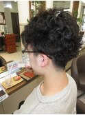 おしゃれパーマ男子