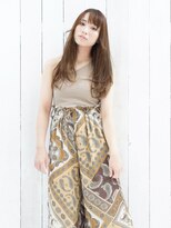 アビエクレール 河内花園(abije claire)&nbsp;キュートな無造作ロング★20代30代50代 髪質改善