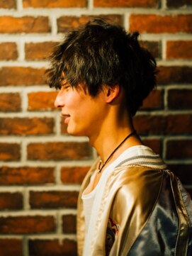 リソ 銀座(RISO) おしゃれメンズパーマ