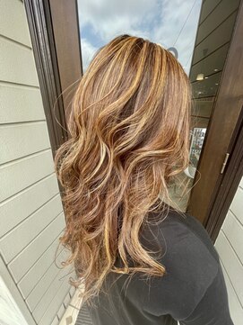 ヘア メイク ココ(hair make coco) ハイライト抜きっぱなし♪