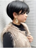 【morio池袋】綺麗でかっこいい黒髪ショート♪