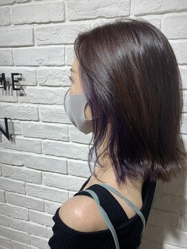 ヘア スパ ビューティー エールフォルム(HAIR SPA BEAUTY YELLFORME) インナー×ラベンダーグレージュ