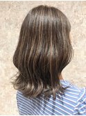 ハイライト&全体カラー♪ベージュ
