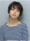 マッシュショートパーマ