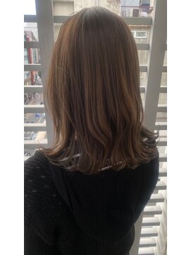 ジーナ 船橋(Zina) 大人かわいい20代30代40代小顔ショコラベージュ１Zina船橋