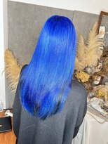 ヘアーデザインルアナ(Hair design Luana.)&nbsp;強強ブルー